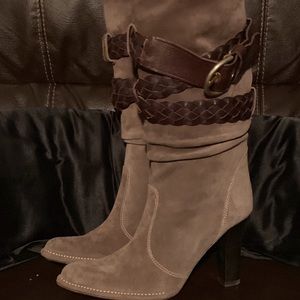 Coach Randie Suede boots sz 9